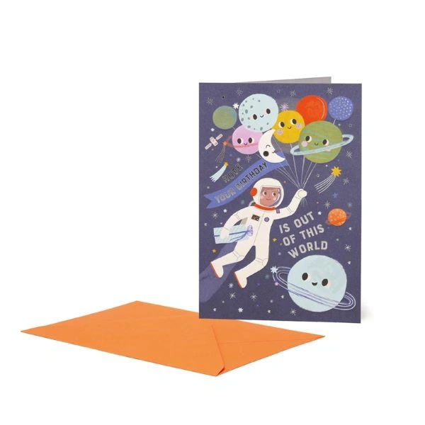 ČESTITKA LEGAMI SPACE BALLOONS BG0828
