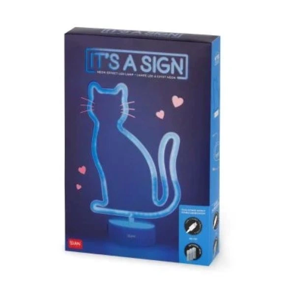 LED LAMPA NEON LEGAMI KITTY LL0012