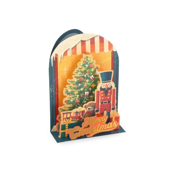 ČESTITKA NOVOGODIŠNJA LEGAMI POP UP NUTCRACKER BGPXS0007