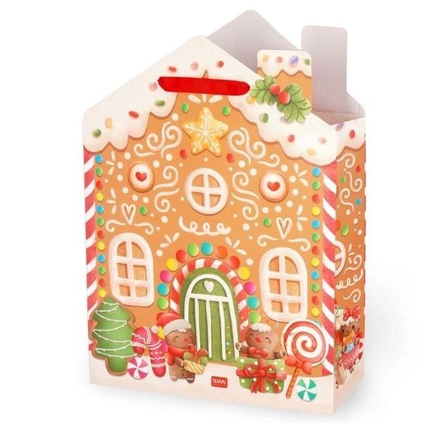 UKRASNA KESA NOVOGODIŠNJA LEGAMI GINGERBREAD HOUSE GB0683