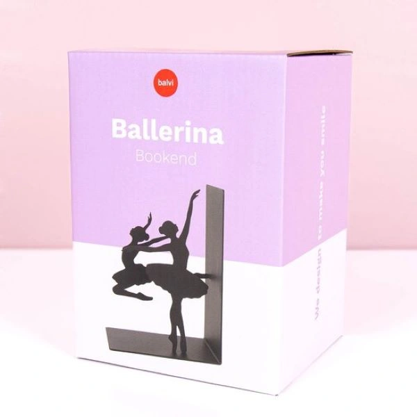 DRŽAČ ZA KNJIGE BALVI BALLERINA BLACK 28127