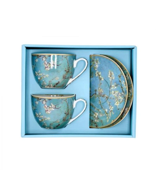 ŠOLJE MANAL SET VAN GOGH 240ML MANDLJEV CVET VG-S5-ALL 5/1