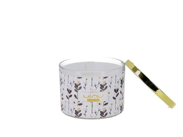 SVIJEĆA MANAL 210G FLOWER COTTON LINEN 25MI-SV-OKR-FL