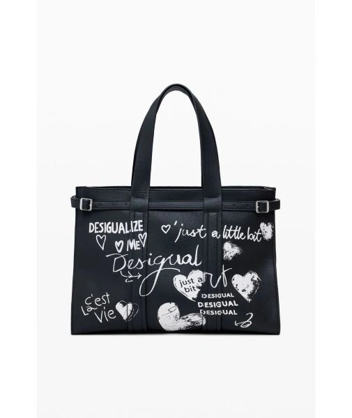 TORBA ŽENSKA MANAL DESIGUAL CRNA BB5-1/6 25WAXPA52000U