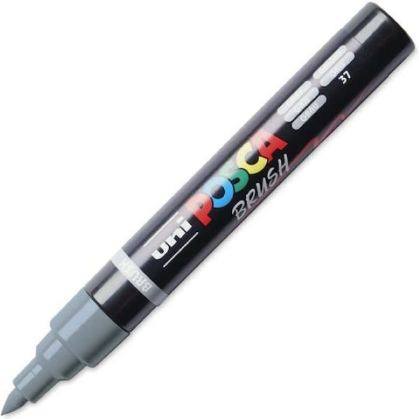 MARKER UNI POSCA PC-5BR BRUSH SIVI 75581