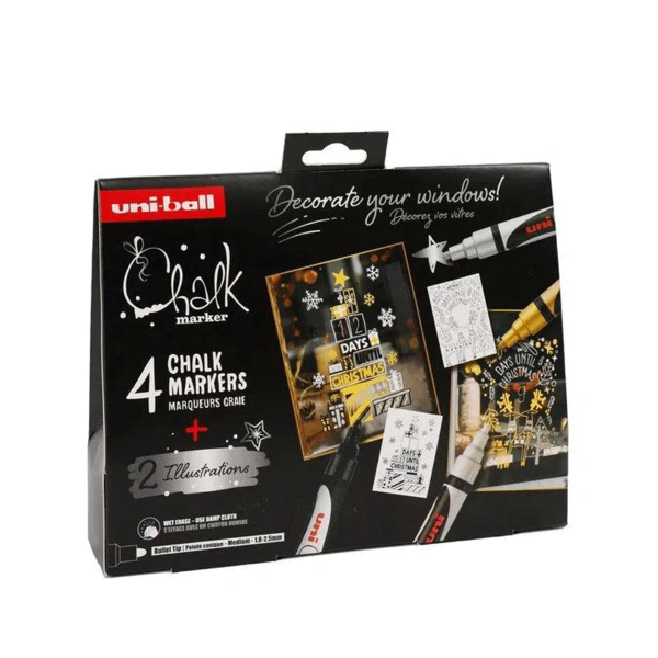 MARKER UNI POSCA BOŽIĆNI GIFT KREDA MARKER 76271 4/1