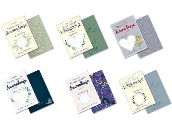 ČESTITKA GREB PORUKE IZNENADJENJA-CLASIC MAGIC MAP		