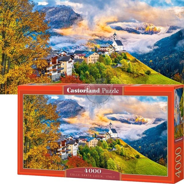 PUZZLE 4000 CASTOR COLLE SANTA LUCIA, ITALY C-400164-2