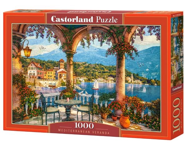 PUZZLE 1000 CASTOR MEDITERRANEAN VERANDA C-105120-2