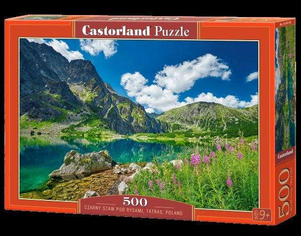 PUZZLE 500 CASTOR CZARNY STAW POD RYSAMI TARTAS POLAND B-54145