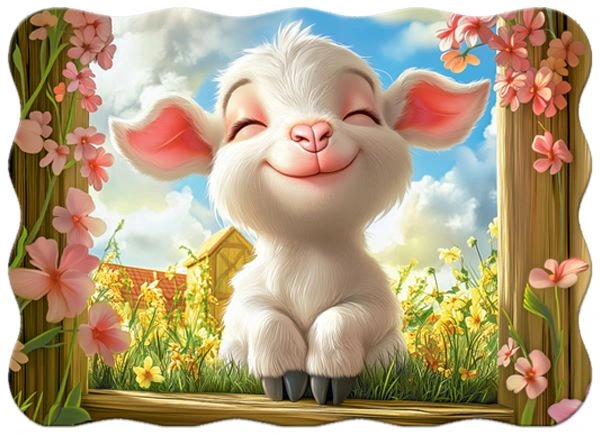 PUZZLE 30 CASTOR PRETTY GOAT B-03846-1