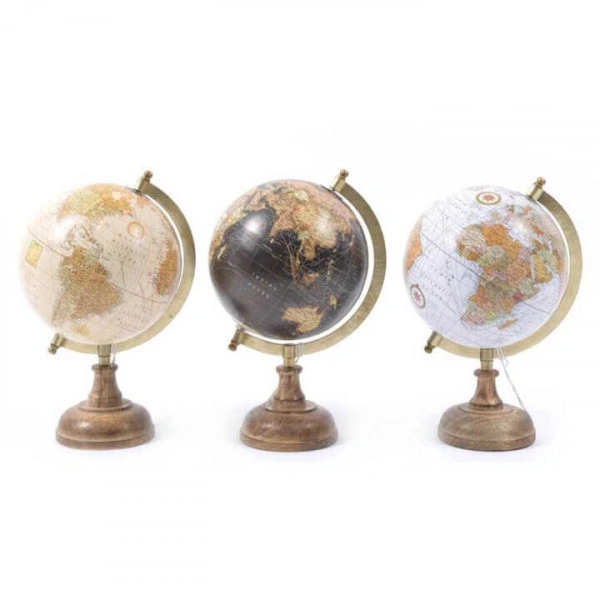 GLOBUS 18X15,5XH27,5CM MERCURY