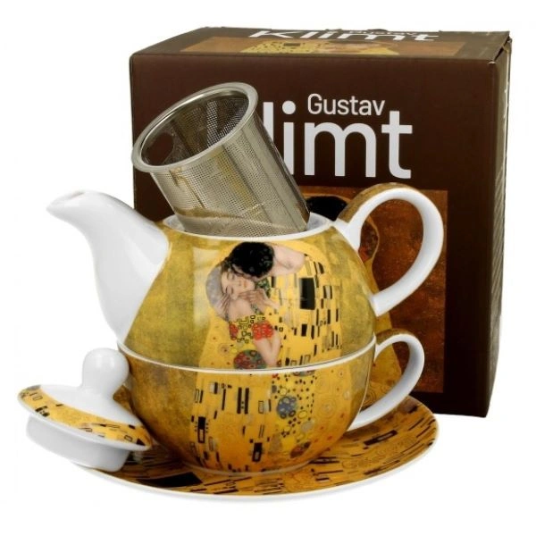ČAJNIK DUO THE KISS CLASSIC G. KLIMT