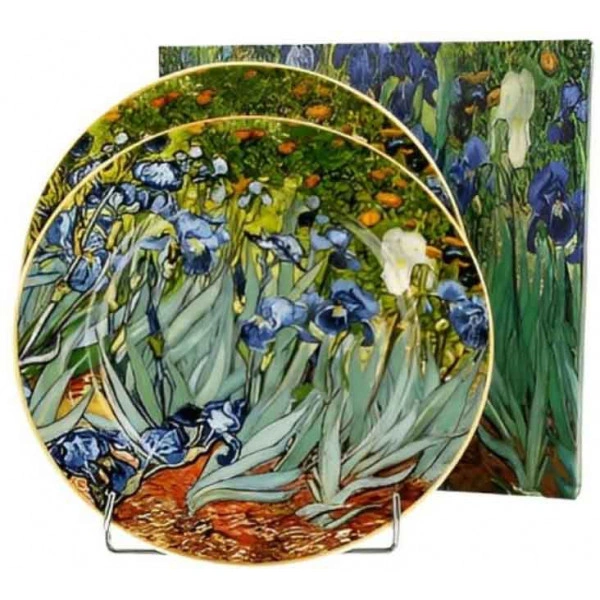 TANJIRI SET DUO IRISES VAN GOGH 2/1