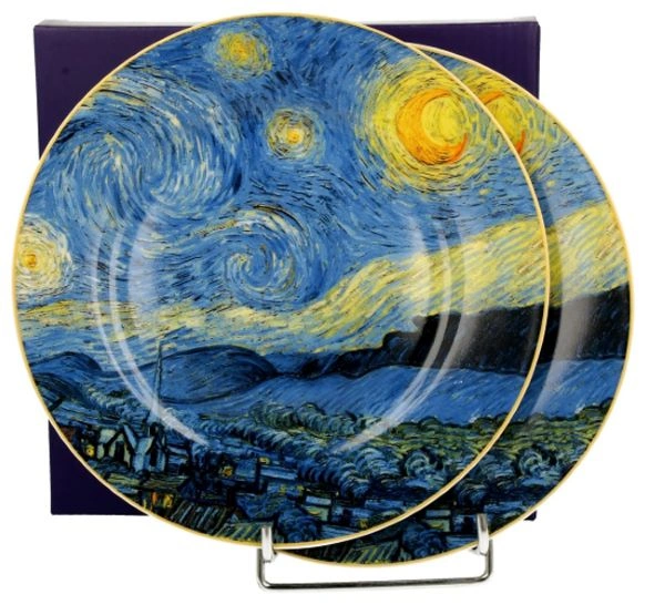 TANJIRI SET DUO TERRACE AT NIGHT VAN GOGH 2/1