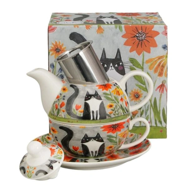 ČAJNIK DUO CAT'S WORLD MEADOW