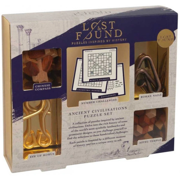 IQ TEST LOST & FOUND ANCIENT CIVILIZATION PROFESSOR PUZZLE