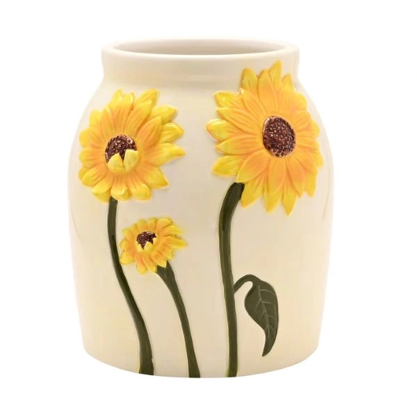 VAZA WIDDOP SUNFLOWER COTTAGE GARDEN  TC728he