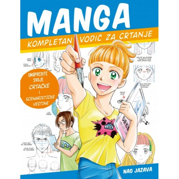 MANGA -KOMPLETAN VODIČ ZA CRTANJE