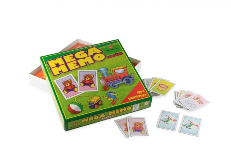 DRUŠTVENA IGRA MEGA MEMO MEGAPLAST