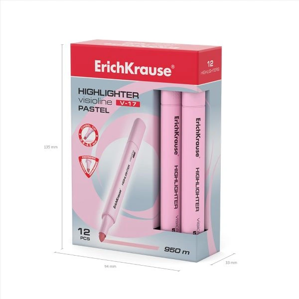 SIGNIR V-17 ERICHKRAUSE VISIOLINE PASTEL PINK 56021 1/12