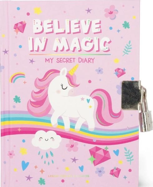DNEVNIK SA KLJUČEM LEGAMI UNICORN DIA0015