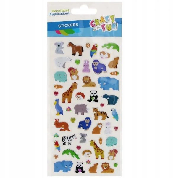 STIKERI EURO-TRADE ANIMALS 545813