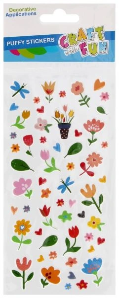 STIKERI EURO-TRADE PUFFY STICKERS SPRING 555443