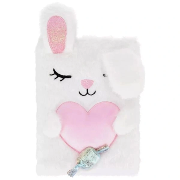 NOTES A5 PLIŠANI SA KLJUČIĆEM EURO-TRADE RABBIT HEART 564711