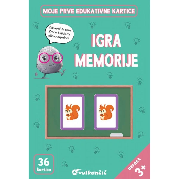 ZRNCE KARTICE – IGRA MEMORIJE – LATINICA