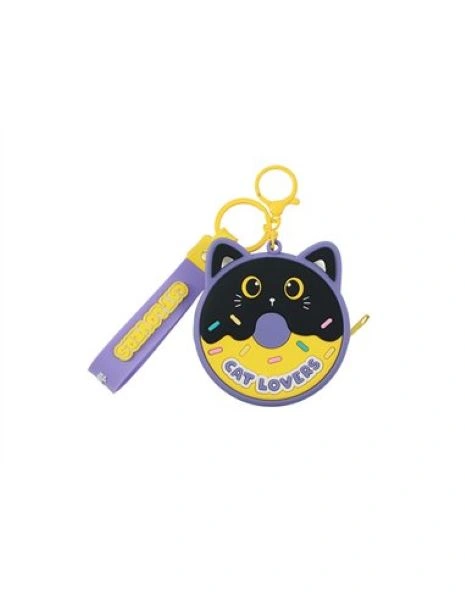 NOVČANIK ZA SITAN NOVAC TOTAL DONUT BLACK CAT XL2484K