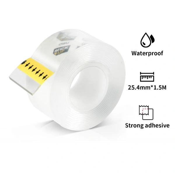DVOSTRANA LJEPLJIVA TRAKA DELI 25.4MM*1.5M - PJENA EKSTRA JAKA -50KG/M2 EA35201