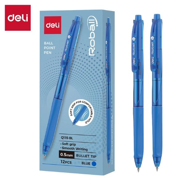 HEMIJSKA OLOVKA 0.5 PLAVA DELI TROUGAONI GRIP EQ115