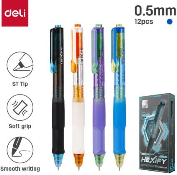 HEMIJSKA OLOVKA GEL 0.5 PLAVA DELI HEXIFY SA DVIJE KUGLICE EG360-BL