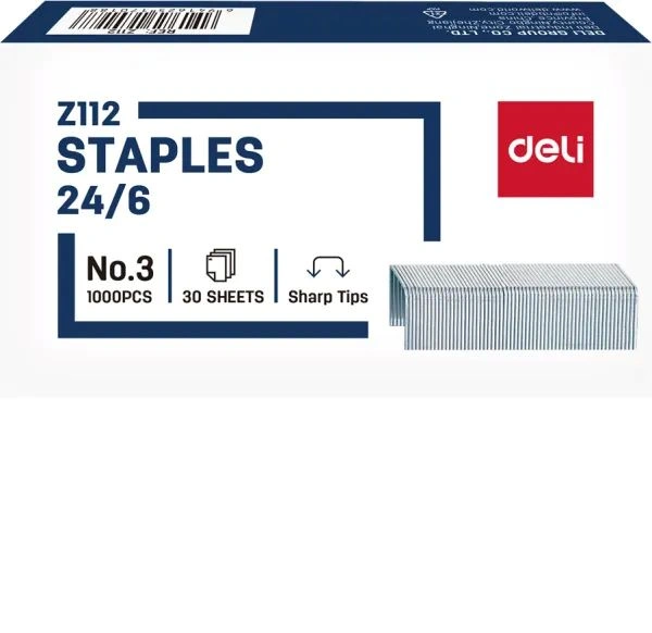 MUNICIJA ZA HEFTALICU 24/6 DELI EASY EZ112