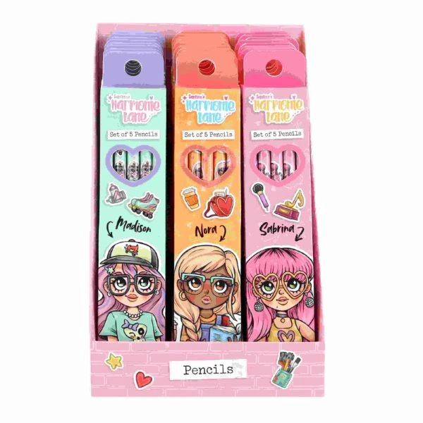 GRAFITNE OLOVKE HB SET SANTORO HARMONIE LANE 1311HLD01 1/24