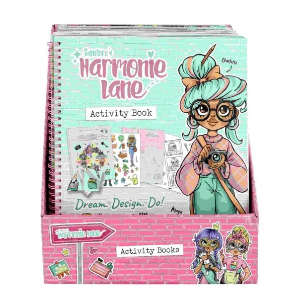 SLIKOVNICA SANTORO HARMONIE LANE ACTIVITY BOOKS 1353HLD01 1/10