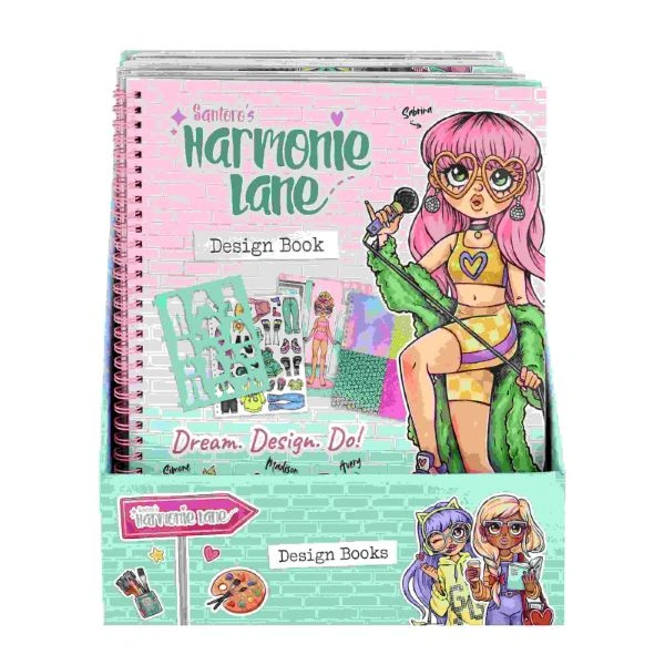 SLIKOVNICA SANTORO HARMONIE LANE DESIGN BOOKS 1354HLD01 1/10