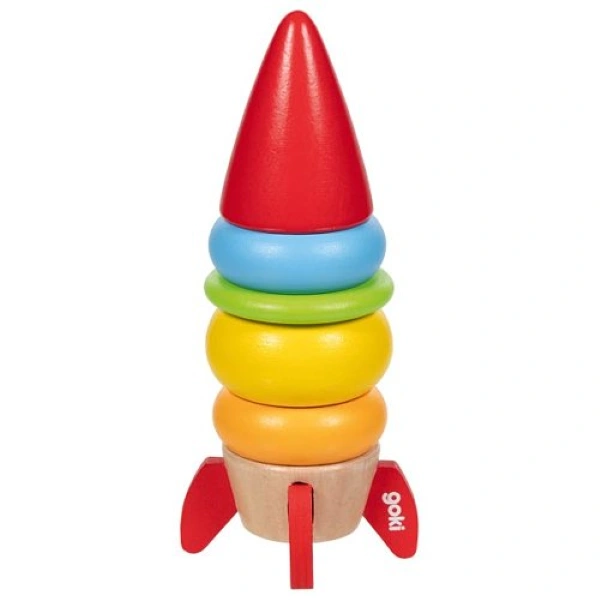 IGRAČKA RAKETA SLAGALICA GOKI 58306