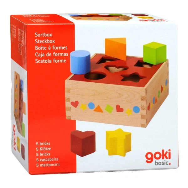 IGRAČKA KOCKA SORTER GOKI 58580