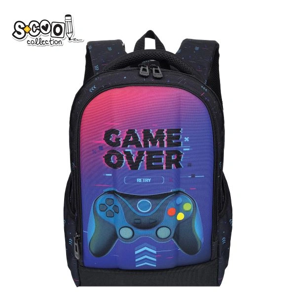 RANAC OJACANA LEDJA SA CVRSTIM PREDNJIM DZEPOM NBK GAME OVER 40*29*14CM SC3371