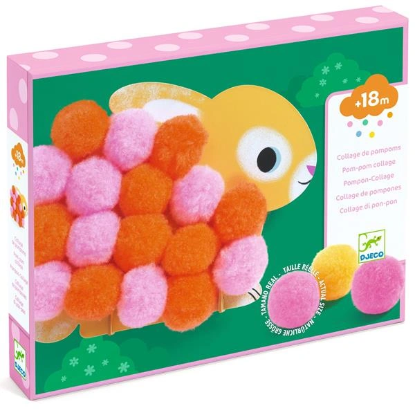 KREATIVNI SET POM POM DJECO ANIMALS DJ00049