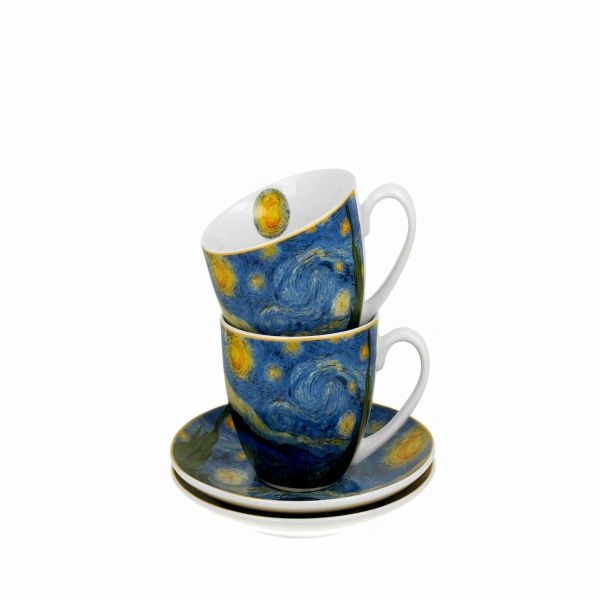 ŠOLJE SET DUO STARY NIGHT V. VAN GOGH 2/1