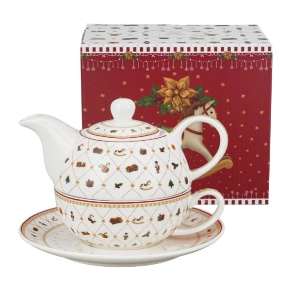ČAJNIK NOVOGODIŠNJI DUO ORNAMENT JOY