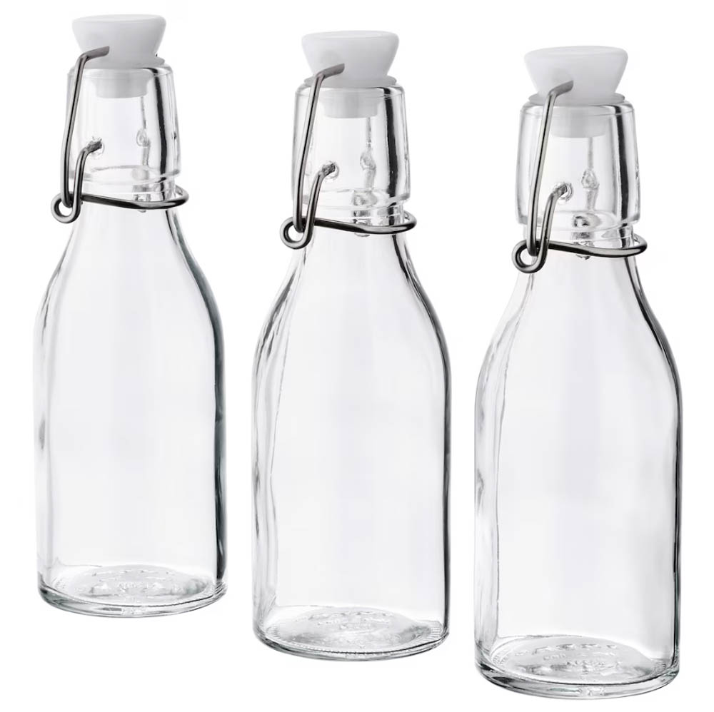 KORKEN Staklena flaša sa zapušačem, 15 cl 804.763.34