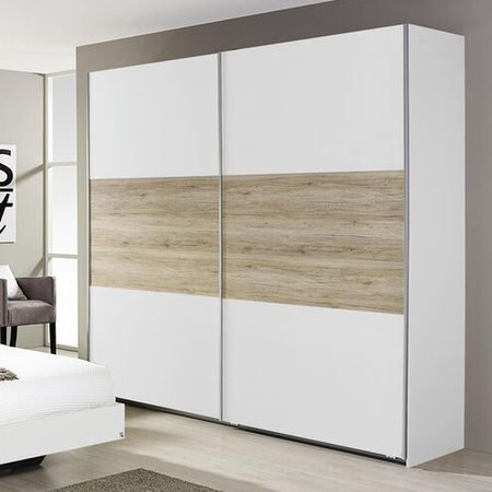 BORBA Plakar ormar white sonoma 180x200 cm-1