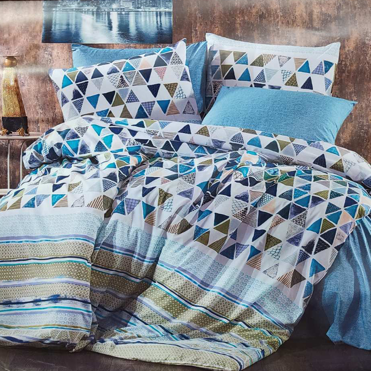 GRAND Posteljina 220x240 cm komplet double pamuk dezen 14