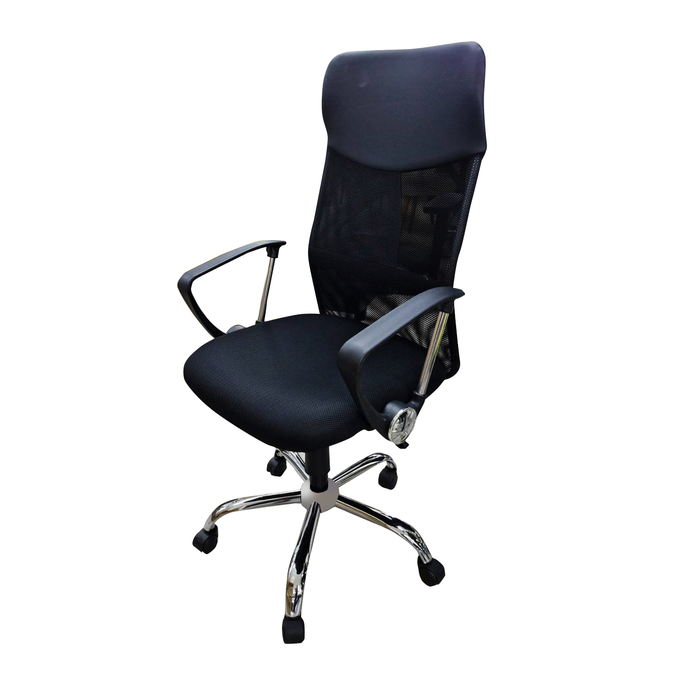 1032 Kancelarijska fotelja crni mesh 755-851