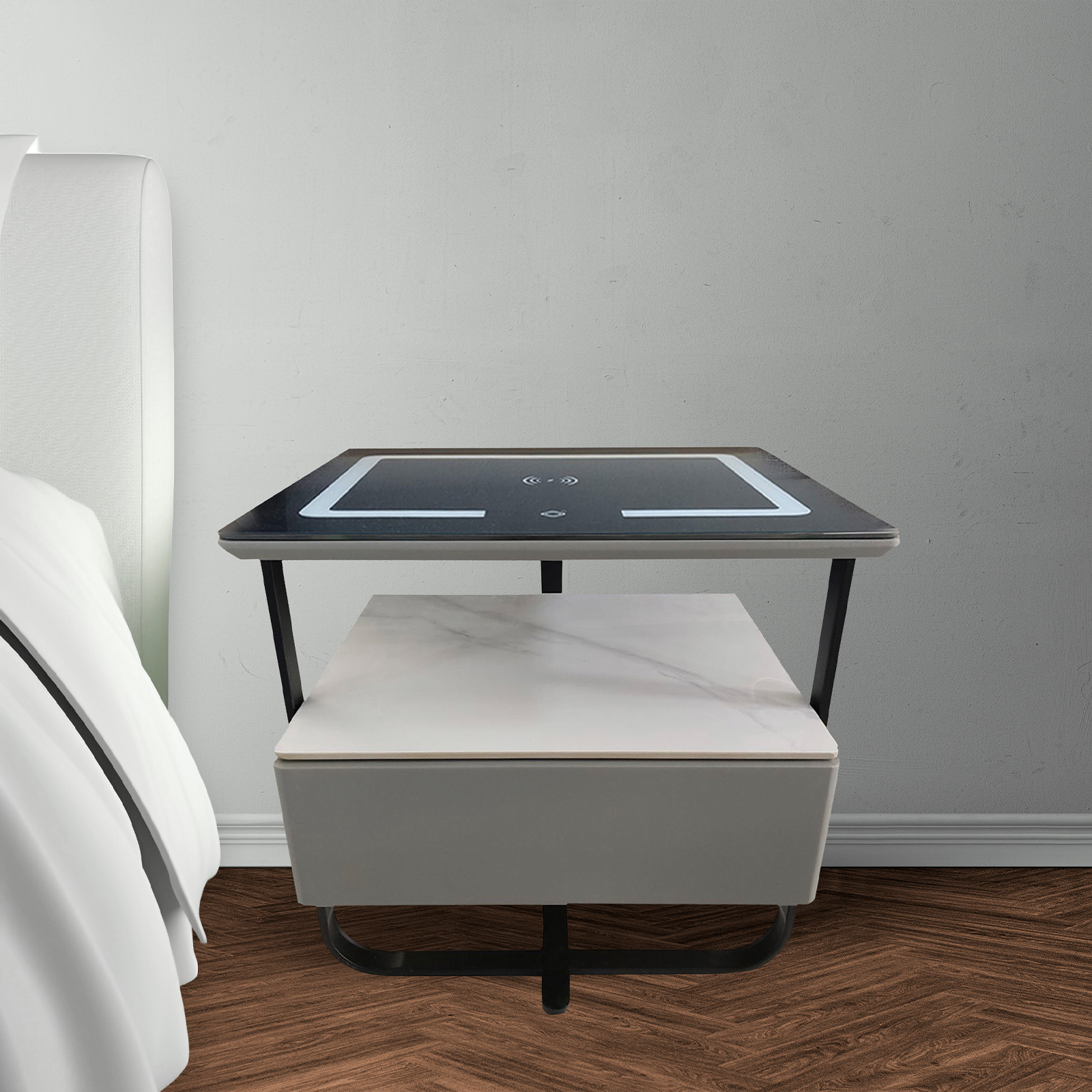 VNGZ-3527 Noćnik 48x40x49 cm crni