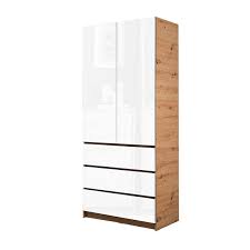 MALMO Ormar white 179x63x35 cm (D129bt)